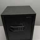 Amazon Basics Steel Home Security Safe with Electronic Keypad, Programmable Combination Lock for Documents, Jewelry, Valuables, Removable Shelf, 1.52 Cubic Feet, Black, 13.8"W x 13"D x 16.5"H
