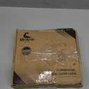 MrArm Commercial Door Lever Lock, Heavy-Duty Locking Door Handle, Designer Door Handles, Cylindrical Lever Lock, Non-Handed Grade 2 Industrial Standard Door Handle, Satin Chrome(Keyed Entry)