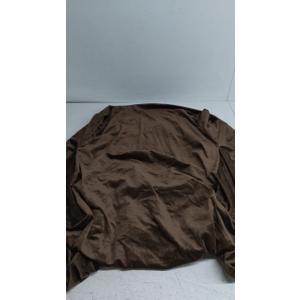 Cover for chair and pouf Brown 2pcs
