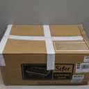 9Qt Chafing Dishes for Buffet 4 Pack [Multiple Size Food Pans] | Chafing Dish Buffet Set [Screw-free Installation] with Stackable Design [Less Storage Space] for Wedding/Party