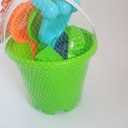 Beach Sand with Bright Colors Lightweight Plastic Sand Buckets and Molds for Outdoor Play and Coordination Development Suitable for Compact Design Random Color