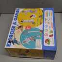 3 in 1 Musical Jump, Toss Ring Game and Stomping Launch Rocket Launcher for Kids Outdoor Toys with Remote Control, Indoor Outside Toy for Kids Ages 4-8 Toys for Ages 5-7 8-13 Birthday Gifts