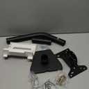 Starlink Gen 3 Mount, Adjustable Metal Starlink Pole Mounting Kit for Wall /Roof, with 2-in-1 Router Mount (Black, 15.7-inch)