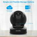 wansview Cameras for Home Security, 2K IP Camera, WiFi Home Indoor Camera for Baby/Pet/Nanny, Motion Detection, 2 Way Audio Night Vision, Compatible with Alexa, with TF Card Slot and Cloud