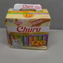 INABA Churu Cat Treats, Lickable, Squeezable Creamy Pure with Vitamin E, 0.5 Ounces per Tube, 120 Tubes Total, Chicken Variety