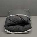 KinCam Waterproof Recliner Sofa Cover, Non-Slip Reclining Couch Covers for 3 Seat, Recliner Couch Cover Furniture Protector with Elastic Straps for Pets, Kids, Dark Gray