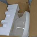 Covered Makeup Cosmetic Countertop - Large Cosmetic Organizer - Trendy Oval Shape Storage for Skin Care Organizer - Clear Lid, Storage Drawers, Carry Handle - Cute Stylish Decor Solution (Diamond)