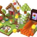 Magnetic Blocks Building Toys Set, Magnetic Building Blocks Kit Magnet Cubes for Boys Girls Ages 3-8, STEM Sensory Construction Toys for Kids Birthday Christmas