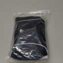 Malier Dog Winter Coat, Windproof Dog Cold Weather Coats with Real Pocket, Winter Extra Warm Pet Coat Fleece Jacket Reflective Clothes for Small Medium Large Dogs and Puppy (Black, X-Small)