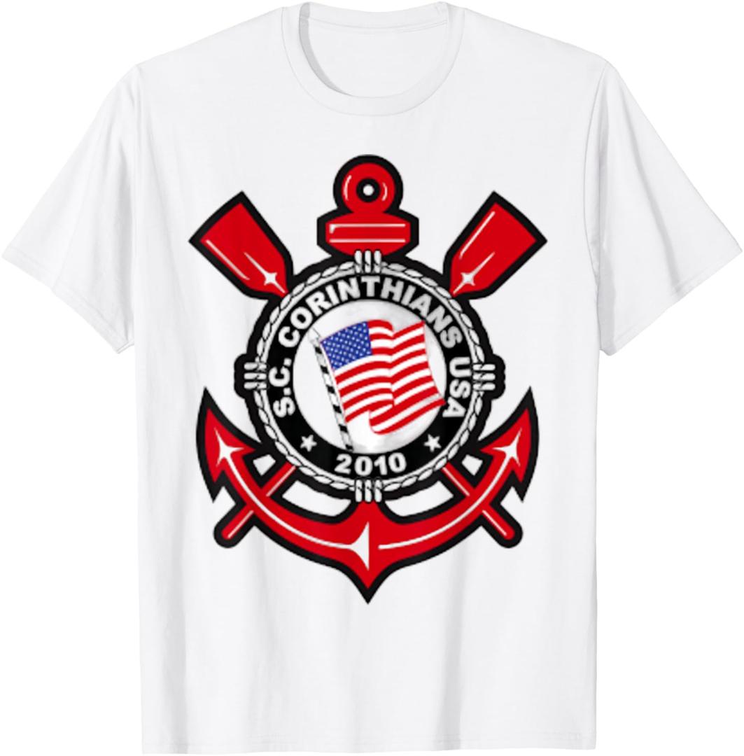 Camisa do coringa coritnhians de torcida gavioes blusa T-Shirt 2XL