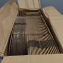 RLAVBL 7x5x4 Small Shipping Boxes Set of 50, Brown Corrugated Cardboard Box for Packing, Mailing, Business