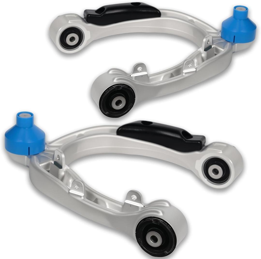 2PC Front Upper Control Arm Kit for Tesla Model 3 2017–2022, Model Y 2020–2022 – Replaces OE# 1044321-00-G, 1044326-00-G