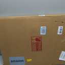 AAZZKANG Rustic Mirrors for Wall with Rectangular Wood Frame Decorative for Farmhouse Bedroom Bathroom Living Room Home Office Large 28"x20"
