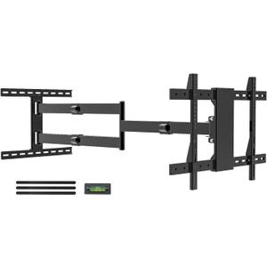 Long Arm TV Wall Mount for 37-75 Inch TV, 47 Extra Long Articulating Arm Full Motion TV Mount, Corner TV Bracket Swivel and Tilt Fits, Max VESA 600x400mm, 99 lbs. Loading, 16,18, Studs