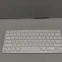 OMOTON Wireless Keyboard for Mac, Keyboard for Mac, Stable Bluetooth & Ultra-Slim Portable, Ergonomic Design, Compatible with MacBook Pro/Air/iMac, Silverwhite