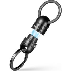 TISUR Quick Release Keychain, Magnetic Key Holder Keyring Connector, Detachable Key Chain Rings for Men Women Car Keys