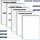 3 x 2026 Planner, Weekly and Monthly Calendar Planner Agenda, Jan 2026 - Dec 2026, Planning Academic Book, Office Desk Accessories and School Supplies - A5 (6.3'' x 8.5'') (Star)