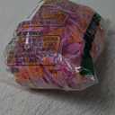 ZESICA Women's Summer Wrap V Neck Bohemian Floral Print Ruffle Swing A Line Beach Mini Dress (Large, Pinkpurple)