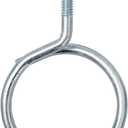 1/4"-20 Machine Threaded Bridle Rings, 2" Diameter Heavy Duty Cable & Wire Support, Cable Ring Hangers for Low Voltage Management/Phone Lines/Ethernet/Coaxial, etc. 100 Packs