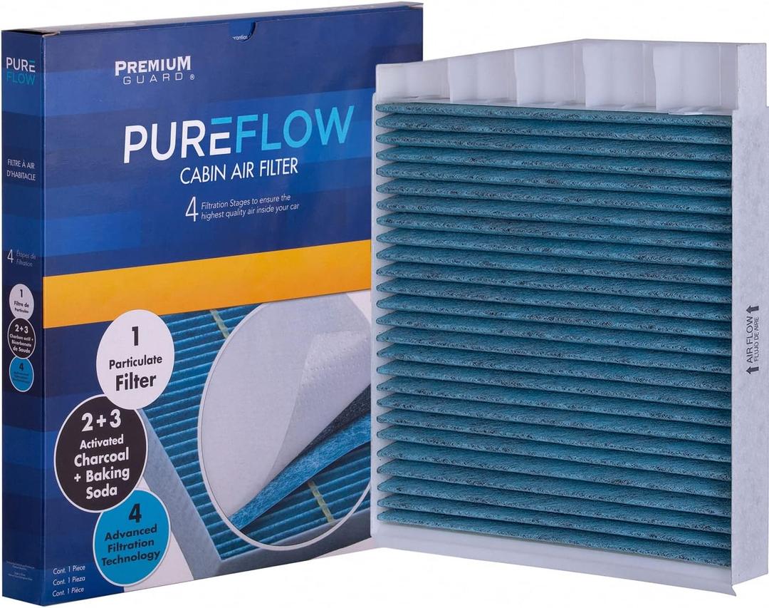 PureFlow Cabin Air Filter PC5508X | Fits 2007-2014 Volvo XC90, 2003-2009 S60, 2003-2007 XC70, 2001-2007 V70, 2004-2006 S80
