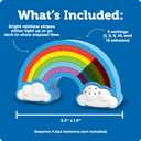 Learning Resources Rainbow Visual Timer - Time Management for Children, Audio and Visual Alarms, Schedule for Kids, Social Emotional Learning Skills, Countdown for Teachers, Classroom Must Haves