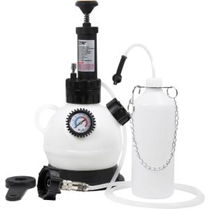 2L Manual Brake Bleeder Fluid Pump, One Man Professional Brake Bleeder Kit Suitable for Most European Brake Mast Cylinder Reservoirs 2L Manual Brake Bleeder Fluid Pump, One Man Professional Brake Bleeder Kit Suitable for Most European Brake Mast Cylinder Reservoirs