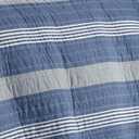 Nautica - Queen Quilt Set, Cotton Reversible Bedding with Matching Shams, Home Decor for All Seasons (Saltmarsh Blue, Queen)