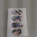 Swihauk Self Cleaning Slicker Brush - Skin Friendly Deshedding Grooming Tool for Dogs & Cats, Suitable for Shedding & Haired Pets, with Pet Supplies Accessories, Blue