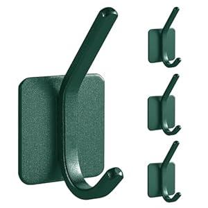 Paoli Heavy Duty Self Adhesive Hooks - Sturdy self Adhesive Hooks for Home, School and Office Easy to fit and Remove, with a Maximum Load Capacity of 30lb (4 PC)