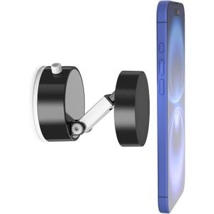 Upgraded for Magsafe Suction Cup Phone Mount/Shower Phone Holder Airplane Travel Vacation Essentials Magnetic Mirror Phone Mount for Women Men Gifts Tiktok Content Creator Must Have Accessories