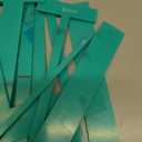 BENECREAT 17pcs Acrylic Bookbinding Spacer Tools, Clear Handmade Tools, L T Shape Ladder Straight Edge for Bookbinding Supplies, Double Cover Structure, Album Cover, Turquoise