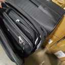 SWISSGEAR Sion Softside Expandable Spinner Luggage Durable Lightweight Travel Suitcase, Black, 3-Piece Set (21/25/29)