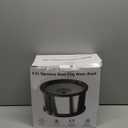 6.5L Dog Water Bowl No Spill 1.6 Gallon Stainless Steel Water Bowl for Dogs 220oz Large Capacity No Splash Slow Drinking Feeder with Anti-Slip Mat for Messy Drinkers