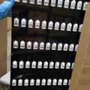 Beeveer Acrylic Key Holder Board with 150 Hooks, Wall Mount Organizer,Black