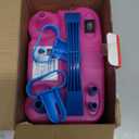 Balloon Pump Electric,110V 600W Balloon Blower Inflator Dual Nozzle Air Pump Balloons Inflator for Decoration, Party, Sport,Gifts:2 Balloon Tying Tools (Rose Red)