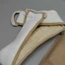 Almooni Natural Egyptian Loofah Back Scrubbers for Use in Shower, Exfoliating Natural Loofah Back Scrubber for Shower for Men and Women to Clean Your Back Deeply - 1 Count (1 Pack)