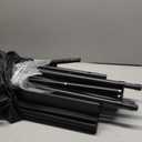 Folding Camping Table, Portable Beach Table,with Portable BagSuitable for Indoor, Outdoor, Camping, Backyard, Party, Patio, The Black Camping Table at The Beach (37"D x19.7"W x21.5"H)