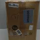 BYBYME Tri-Folding Corduroy Mattress, 6 Inch Gel Folding Mattress Topper, Foldable Soft Guest Bed Camping Pad, Washable Cover (Bluestone, Twin)