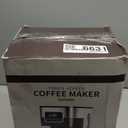 SHARDOR 10-Cup Programmable Coffee Maker, Regular & Strong Brew Drip Coffee Machine for Home and Office, Auto Shut Off, Permanent Filter, Silver