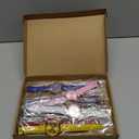 Yinkin 10 Pcs Assorted Platinum Watch Unisex Quartz Watch Sets for Women Men Ladies Watches Roman Numerals PU Leather Women's Wrist Watches