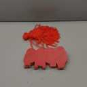 COTOPHER 100Pcs Laser Cut Favor Boxes, 2x2x2.75in Small Gift Boxes for Presents, Party Wedding Favors Boxes with Ribbon, Mini Candy Boxes for Event Bridal Shower Anniversary Birthday Christmas, Red