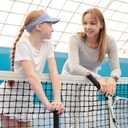 Jastore Kids Girls Boys Packable Hat Sun Visor Hats Cotton Sports Summer Golf Visor Hat (One Size, Peach Pink)