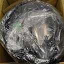 Oggi Insulated Ice Bucket, 4 Quart / 3.8 L, Stainless Steel, Black