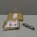 PLULON Blonde Mushroom Wig Bowl Cut Hair with Glasses for Men Women, Halloween Costume Cosplay Mushroom Wigs with Bangs 60s 70s Funny Hair for Fancy Dress Bachelor Christmas Party Supplies