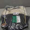 Maelstrom Travel Backpack for Women Men,Laptop Backpack Fits 15.6-17.3 Inch Laptop, Nurse/Work Bag with Insulated Lunch Box (Black-beige) (Standard)