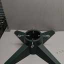 FORUP Christmas Tree Stand, Xmas Tree Base Stand, Christmas Tree Holder for Real Trees, Green