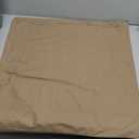 TangDepot Handmade Decorative Solid 100% Cotton Canvas Throw Pillow Covers/Pillow Shams, (26"x26", Khaki)