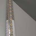 Color&Geometry Door Mat Indoor Entrance 17"x30", Front Doormat Indoor Rugs for Entryway Non Slip Washable Low-Profile Entryway Rugs Entry Mat Entry Rug Door Mats, Khaki(Rolled-up NO Creases)