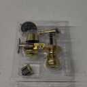 Design House 728329 Terrace 6-Way Universal Entry Door Knob and Single Cylinder Deadbolt Polished Brass