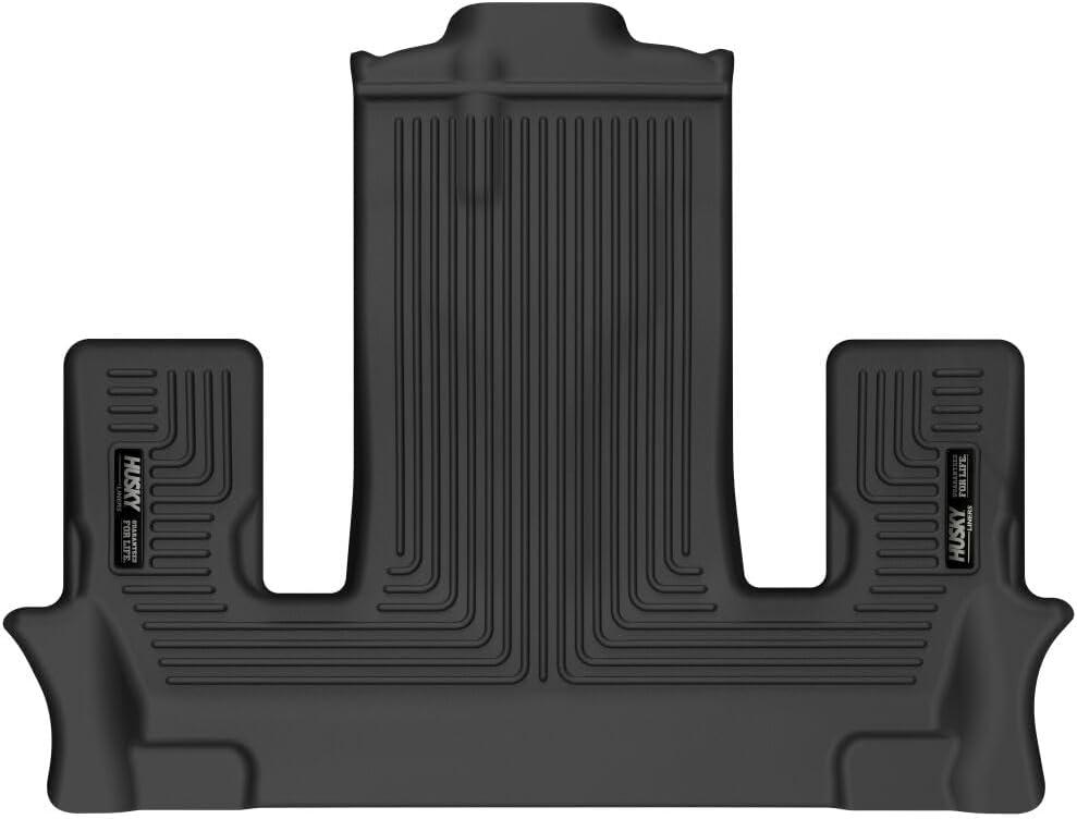 Husky Liners X-act Contour Floor Mats | Fits 2022-2026 Ford Explorer w/2nd Row Bucket w/Out Console | 3rd Row, 1-pc Black - 51941